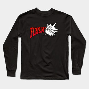 Flash Ah-Ahhh Logo Long Sleeve T-Shirt